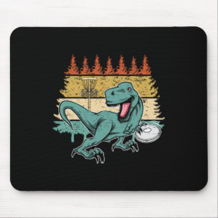 Mousepad Jogador de Disc Golf Vintage I Desenho de Disc Gol