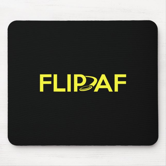 Mousepad Jogador de Disco Golfe - Divertido Jogador de Disc (Frente)