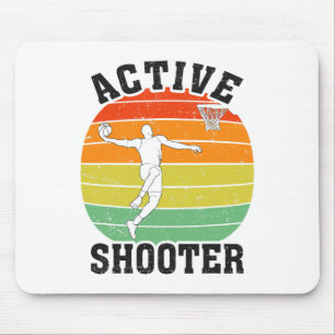 Mousepad Jogador de Esqueleto Ativo do Shooter Retorna Cole