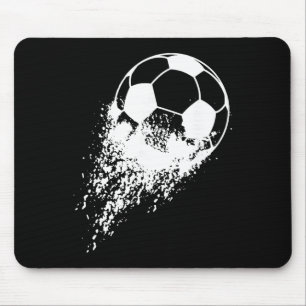 Mousepad Jogador de Futebol Esportes Vintage Homens Meninos