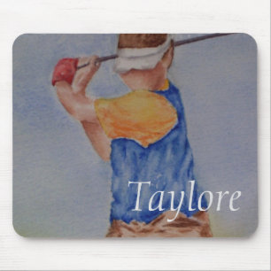Mousepad Jogador de golfe