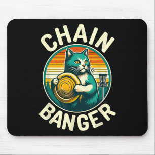 Mousepad Jogador de Golfe do Disco Banger em Cadeia de Golf