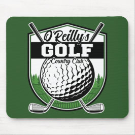 Mousepad Jogador de Golfe Personalizado Pro Golf Country Cl