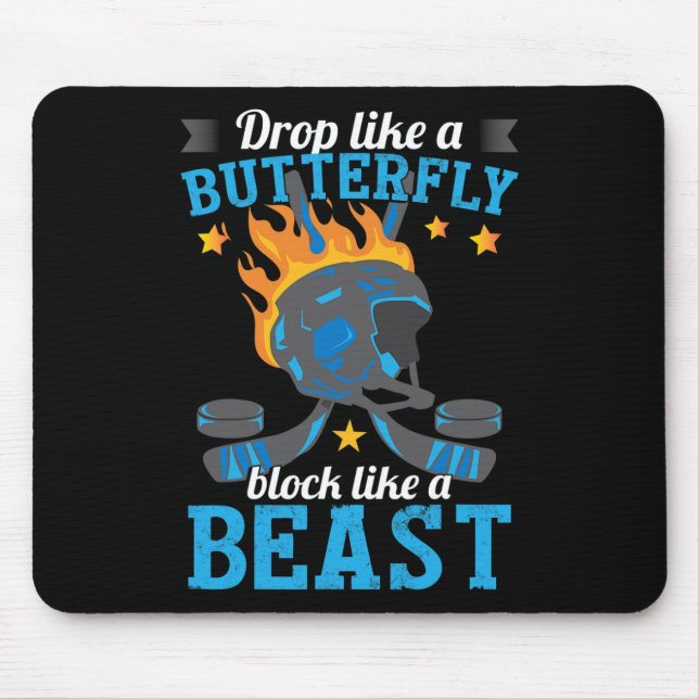 Mousepad Jogador de hóquei (Frente)