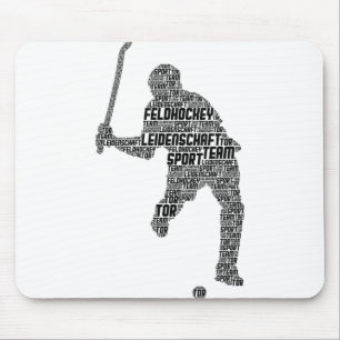 Mousepad Jogador de hóquei no campo Crianças Meninos