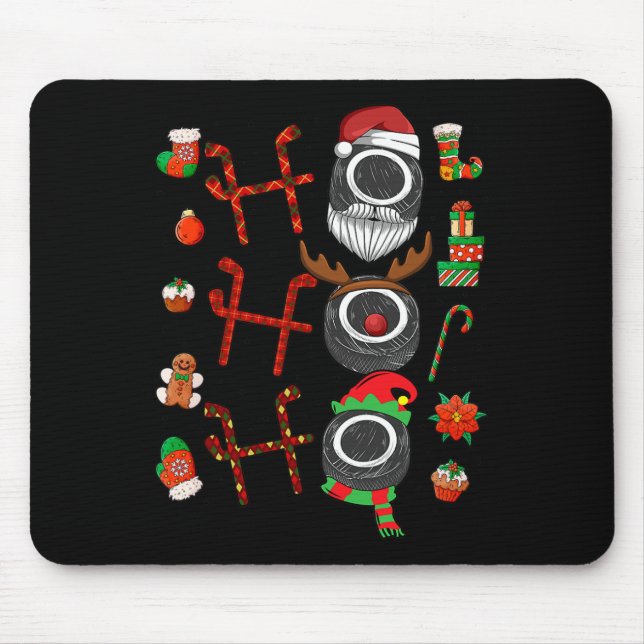 Mousepad Jogador De Hóquei No Gelo Hóquei No Gelo Xm (Frente)