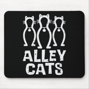Mousepad Jogador De Humor De Bowler Da Equipe De Gatos De b