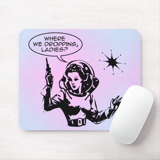 Mousepad Jogador de Meninas (Com mouse)