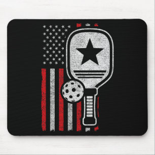 Mousepad Jogador de Pickleball - Pickleball Americano - Pic