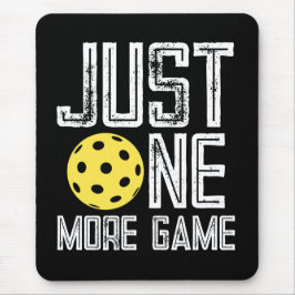 Mousepad Jogador de Pickleball "Só Mais Um Jogo"