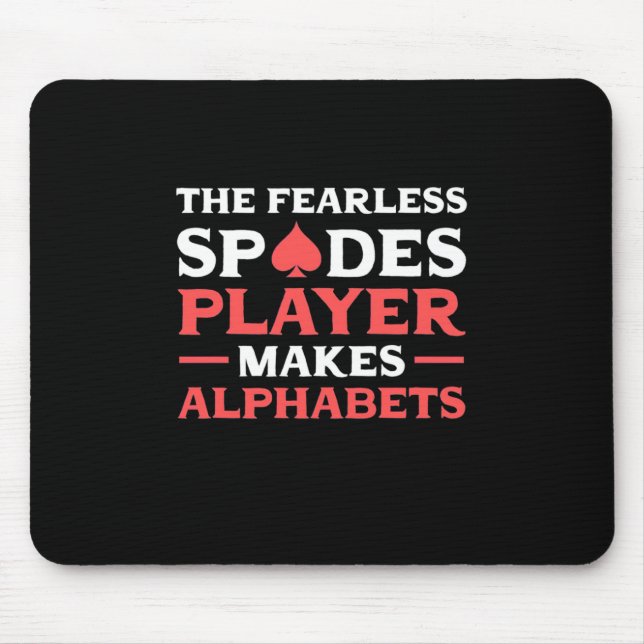 Mousepad Jogador De Pôquer Das Fearles (Frente)