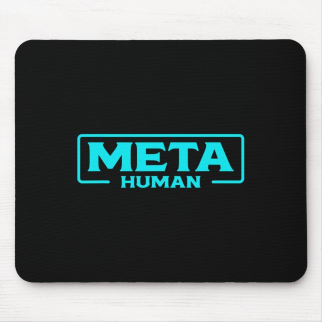 Mousepad Jogador de realidade virtual Vr do metaverso human (Frente)