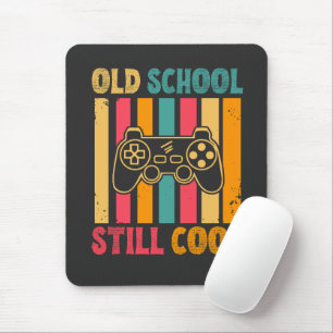 Mousepad Jogador de Retro Legal da Antiga Escola