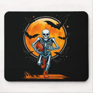 Mousepad Jogador de Skeleton de futebol americano engraçado