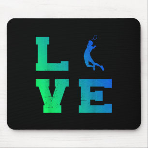 Mousepad Jogador de Squash Badminton Masculino Remessa Badm
