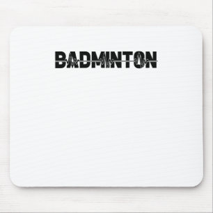 Mousepad Jogador de Tartaruga Badminton - Equipe Racquet Ek