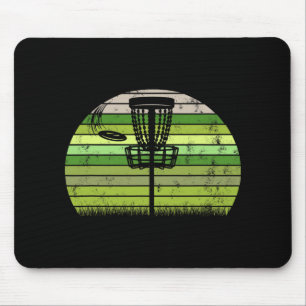 Mousepad Jogador de Ultimate Frisbee Frolf Disco Golfe Disc