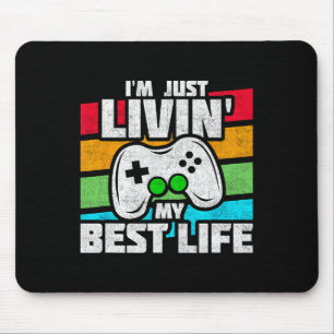 Mousepad Jogador De Vídeo - Consola De Pc Online Gaming - D