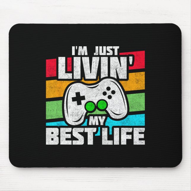 Mousepad Jogador De Vídeo - Consola De Pc Online Gaming - D (Frente)