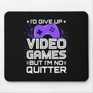 Mousepad Jogador De Vídeo Engraçado - Jogos De Console De P