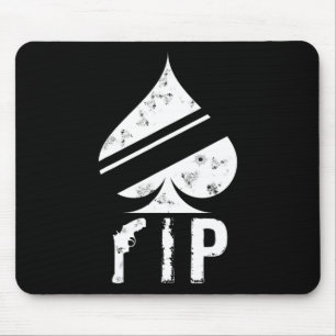Mousepad Jogador de Vídeo Game Engraçado de Espadas
