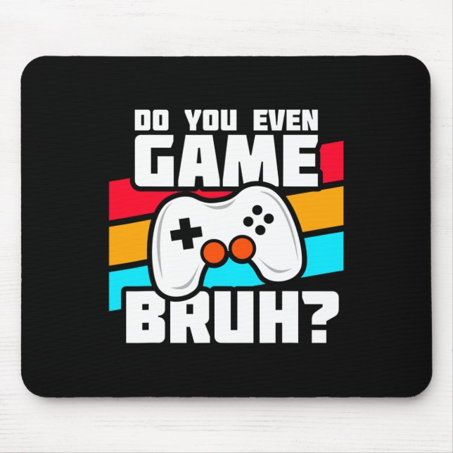 Mousepad Jogador De Vídeo - Jogos De Console De Pc - Jogo D (Frente)