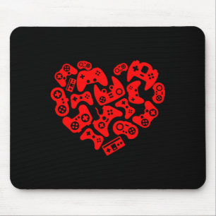 Mousepad Jogador de videogame Threadrock Coração de Control