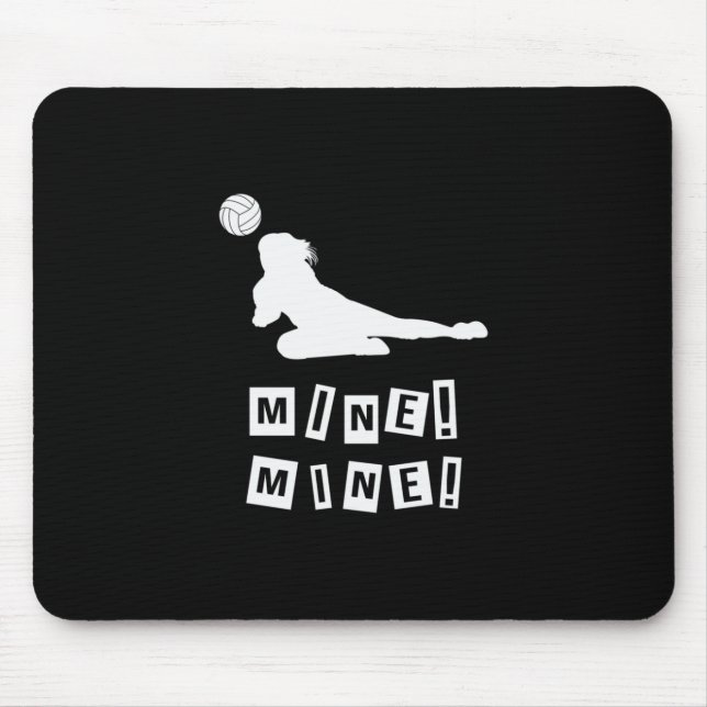 Mousepad Jogador de Voleibol | Minas de voleibol (Frente)