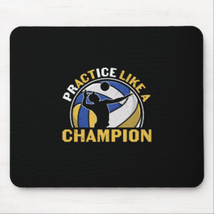 Mousepad Jogador de Voleibol   Prática Como Um Campeão