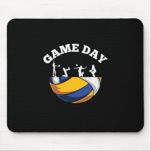 Mousepad Jogador de Voleibol Voleibol no dia da caça