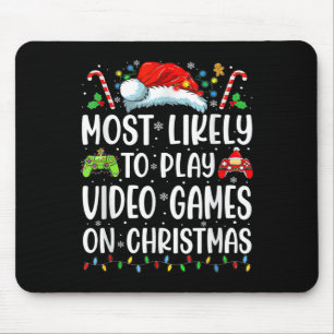 Mousepad Jogador Divertido Mais Provável Para Tocar Videos 