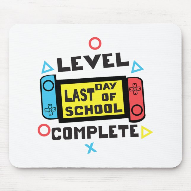 Mousepad Jogador do Dia da Escola (Frente)