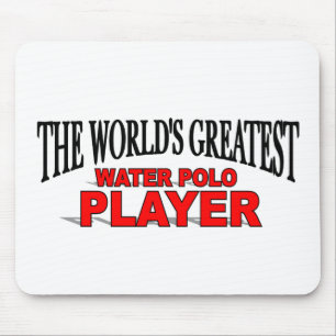 Mousepad Jogador do pólo aquático do mundo o grande
