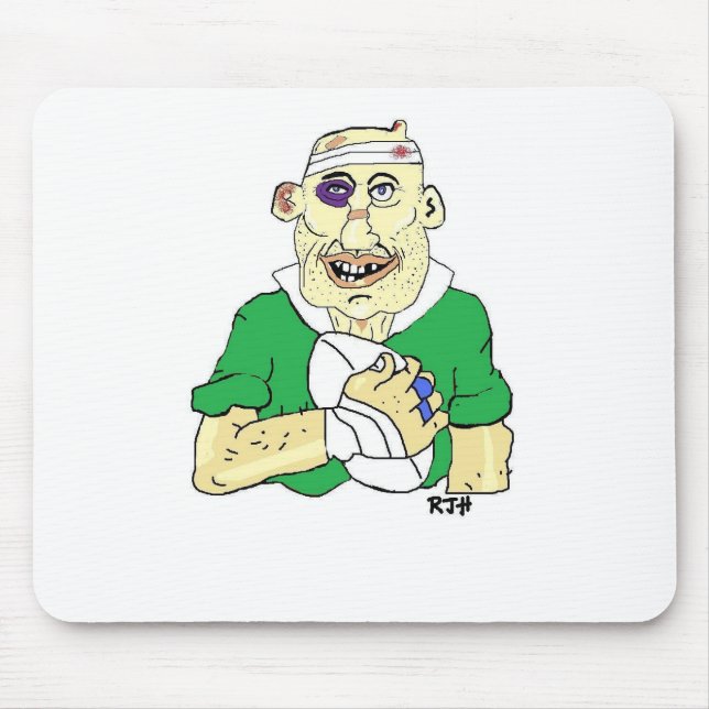 MOUSEPAD JOGADOR DO RUGBY (Frente)