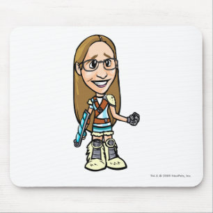 Mousepad Jogador dos funcionarios da montanha do terror de