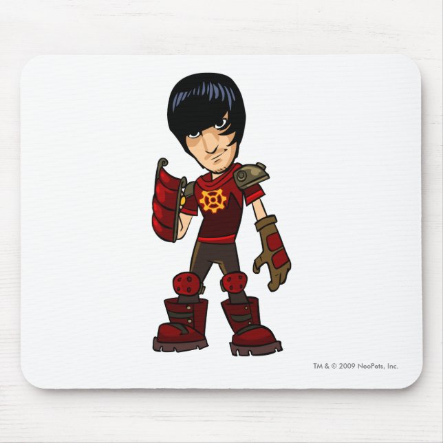 Mousepad Jogador dos funcionarios de Se�orMalo Moltara (Frente)