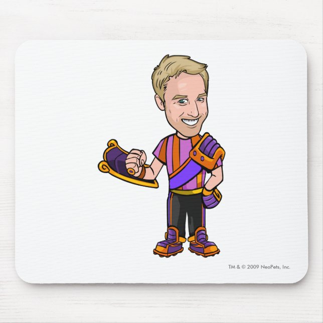 Mousepad Jogador dos funcionarios de Undutchable Kreludor (Frente)