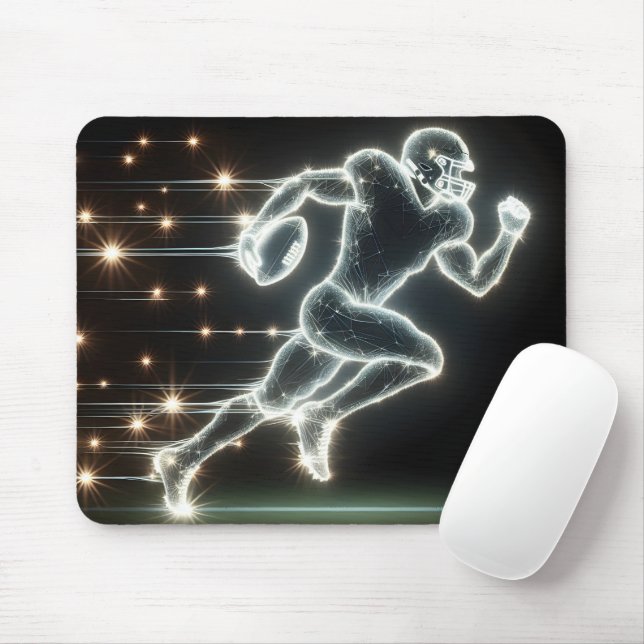 Mousepad Jogador Neon (Com mouse)