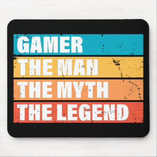 Mousepad Jogador. O Homem. O Mito. A Lenda.