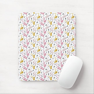 Mousepad Jogador saxofone músico Jazz