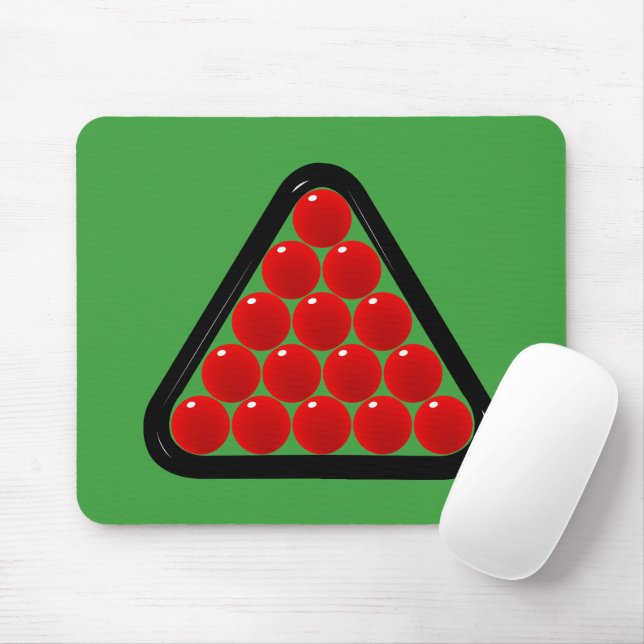 Mousepad Jogador Snooker (Com mouse)
