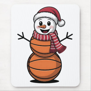 Mousepad Jogadores de Natal no Basquete