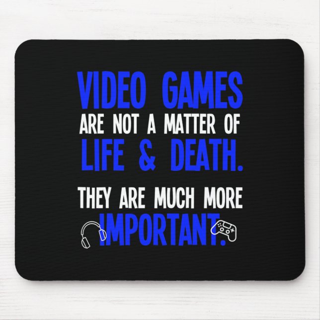 Mousepad Jogando Video Games Divertido Pc Console Gamer Gee (Frente)
