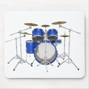 Mousepad Jogo azul do cilindro: