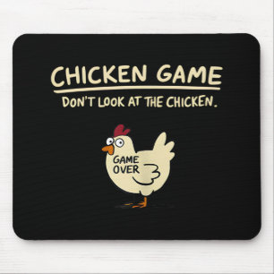 Mousepad Jogo de Frango Não Olhe Para o Frango Frango Diver