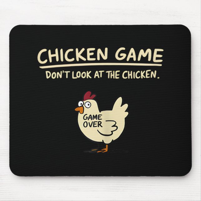 Mousepad Jogo de Frango Não Olhe Para o Frango Frango Diver (Frente)