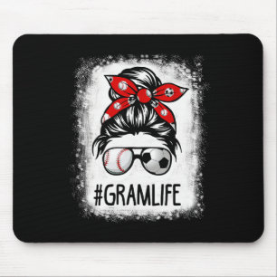 Mousepad Jogo de Futebol da Vida com Cabelo Desgrenhado Bys