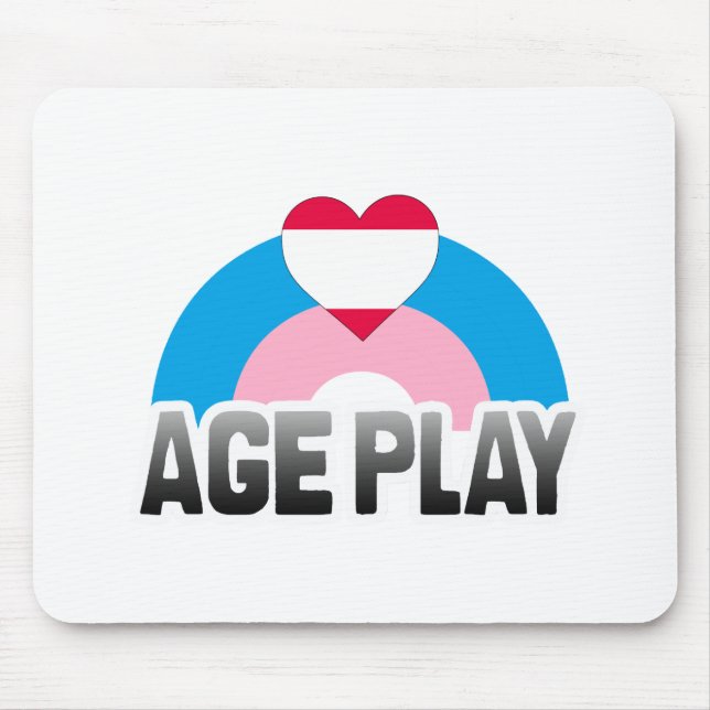MOUSEPAD JOGO DE IDADE ARCO-ÍRIS (Frente)