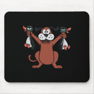 Mousepad Jogo De Vídeo De Caça Ao Pato Concebido Para Jogos