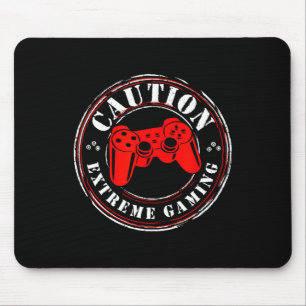 Mousepad Jogo De Vídeo De Pulsação De Jogador No Lover Extr